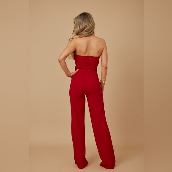 Valentine black jumpsuit style JP17832 - Picture 2 of 3